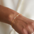 Bruce & Co Cozumel – Paperclip Chain Bracelet, 3 mm × 16 cm