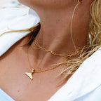 Bruce & Co Cozumel – Paperclip Chain Choker, 3 mm × 39 cm