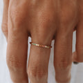 Bruce & Co Golden Hour – Rainbow Zircon Band Ring