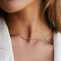 Bruce & Co Calvi – Rope Chain Necklace, 2 mm × 39 cm
