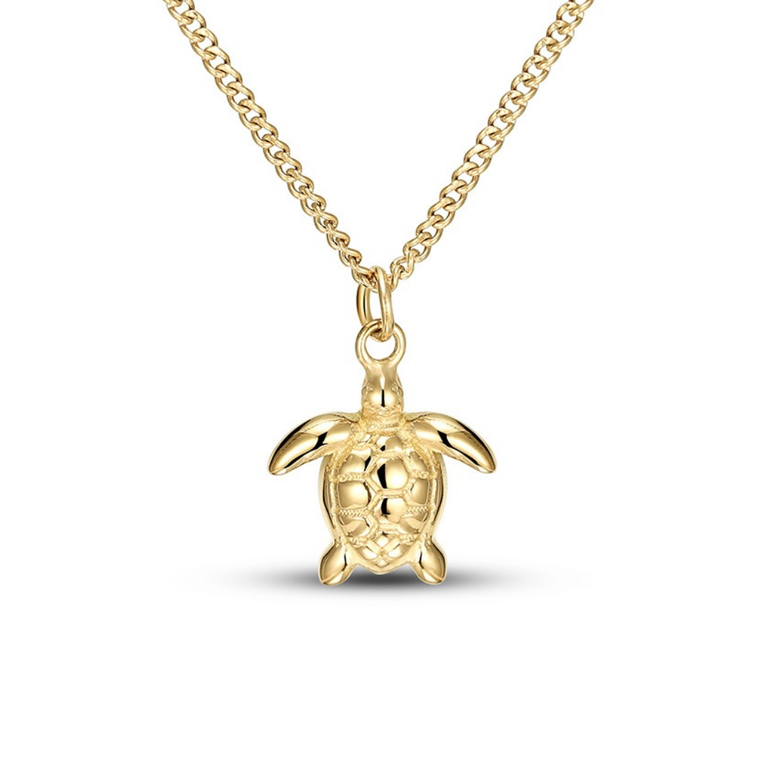 Bruce & Co Sea Turtle Pendant Necklace, 45 cm