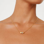 Bruce & Co Shore – Shell and Freshwater Pearl Necklace, Adjustable