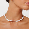Bruce & Co Sunkissed – Freshwater Pearl Choker, 38 cm