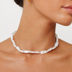 Bruce & Co Sunkissed – Freshwater Pearl Choker, 38 cm