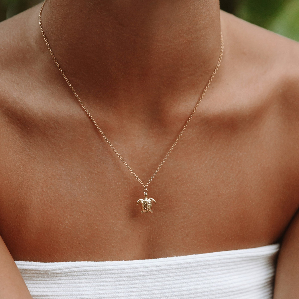 Bruce & Co Sea Turtle Pendant Necklace, 45 cm