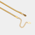 Bruce & Co Classy – Curb Chain Choker, 3 mm × 36 cm