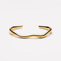 Bruce & Co Cala – Wave Open Cuff Bracelet, 54 × 60 mm