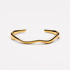 Bruce & Co Cala – Wave Open Cuff Bracelet, 54 × 60 mm