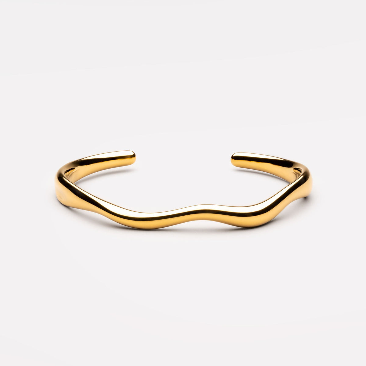 Bruce & Co Cala – Wave Open Cuff Bracelet, 54 × 60 mm