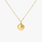 Bruce & Co Reversible Shell and Pearl Pendant Necklace