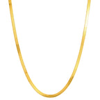 Bruce & Co Kauai – Herringbone Choker, 4 mm, 39–44 cm
