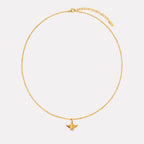 Bruce & Co Manta Ray Pendant Necklace, 16 mm, Steel