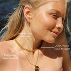 Bruce & Co Mesh Choker Necklace, 6 mm, 18K Gold PVD Steel