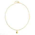 Bruce & Co Goldie – Organic Nugget Pendant Necklace