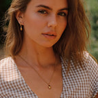 Bruce & Co Goldie – Organic Nugget Pendant Necklace