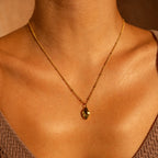 Bruce & Co Goldie – Organic Nugget Pendant Necklace