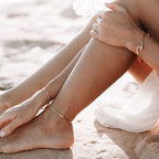 Bruce & Co Kauai – Herringbone Anklet, 4 mm × 22 cm