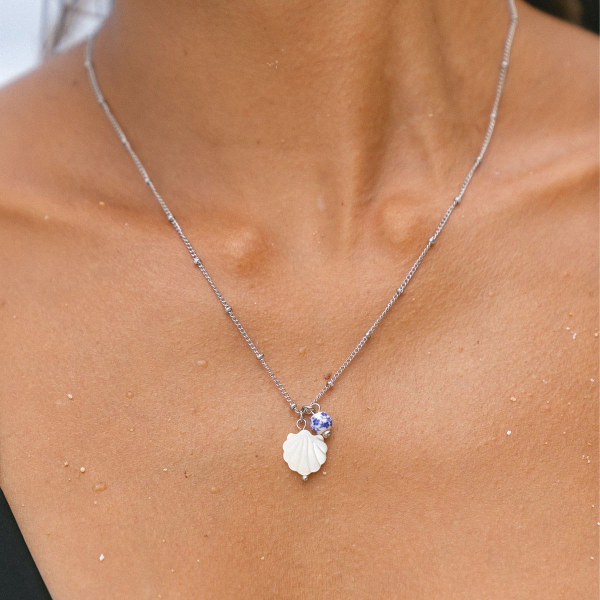 Bruce & Co Santorini – Mother-of-Pearl Shell Necklace