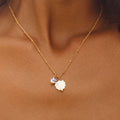 Bruce & Co Santorini – Mother-of-Pearl Shell Necklace