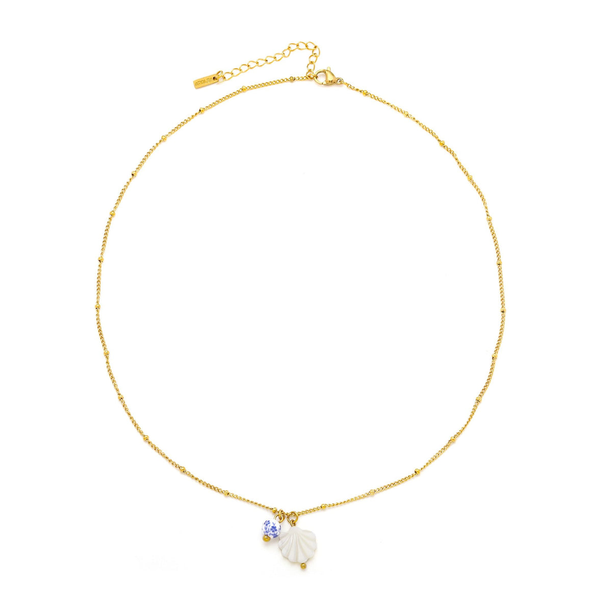 Bruce & Co Santorini – Mother-of-Pearl Shell Necklace
