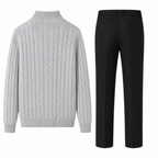 Harvento smart-casual set, back studio view