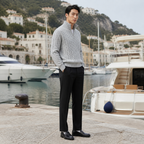 Harvento smart-casual set styled by the marina