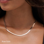 Bruce & Co Kauai – Herringbone Choker, 4 mm, 39–44 cm