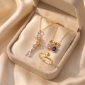 Bruce & Co Forever Mine and Embrace Necklace Ring Set