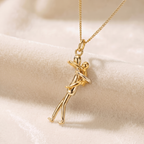 Bruce & Co Embrace – Hugging Figures Pendant Necklace