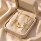 Bruce & Co Two Embrace Necklaces and Hug Ring Set