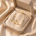 Bruce & Co Two Embrace Necklaces and Hug Ring Set