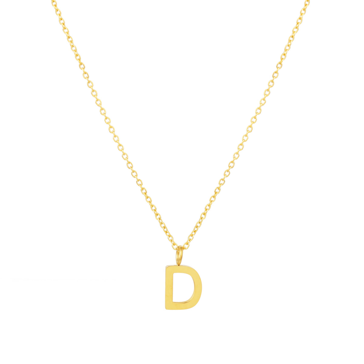 Bruce & Co Initial Letter Pendant Necklace, A–Z, 45 cm