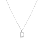 Bruce & Co Initial Letter Pendant Necklace, A–Z, 45 cm