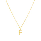 Bruce & Co Initial Letter Pendant Necklace, A–Z, 45 cm