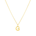 Bruce & Co Initial Letter Pendant Necklace, A–Z, 45 cm