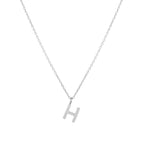 Bruce & Co Initial Letter Pendant Necklace, A–Z, 45 cm
