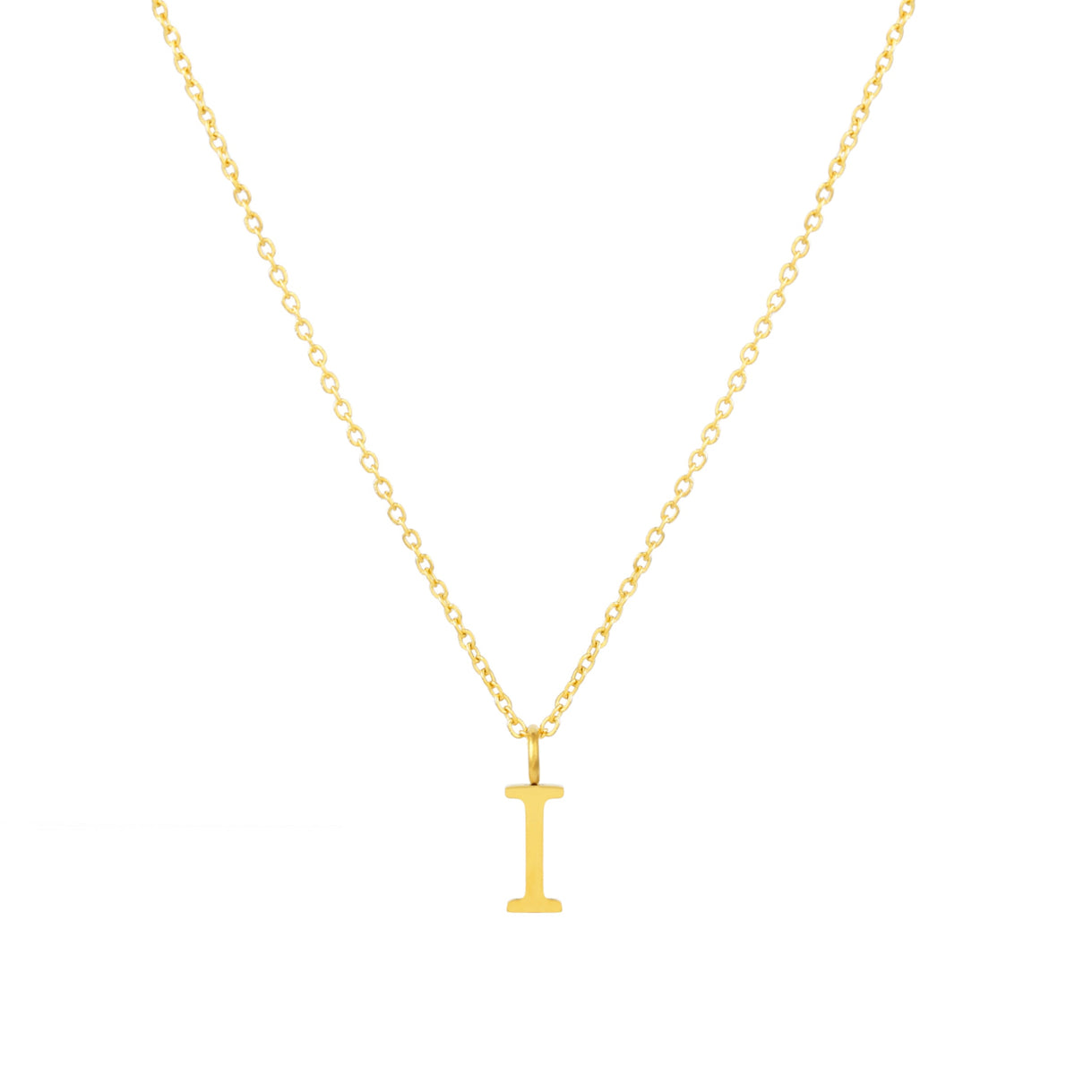 Bruce & Co Initial Letter Pendant Necklace, A–Z, 45 cm