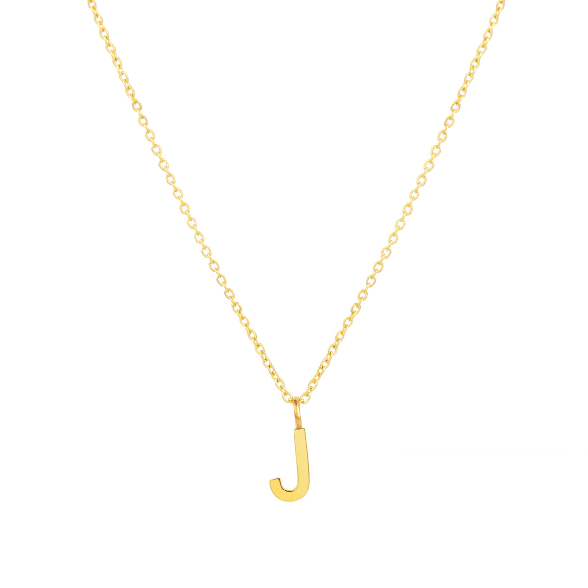 Bruce & Co Initial Letter Pendant Necklace, A–Z, 45 cm