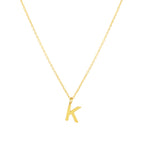 Bruce & Co Initial Letter Pendant Necklace, A–Z, 45 cm