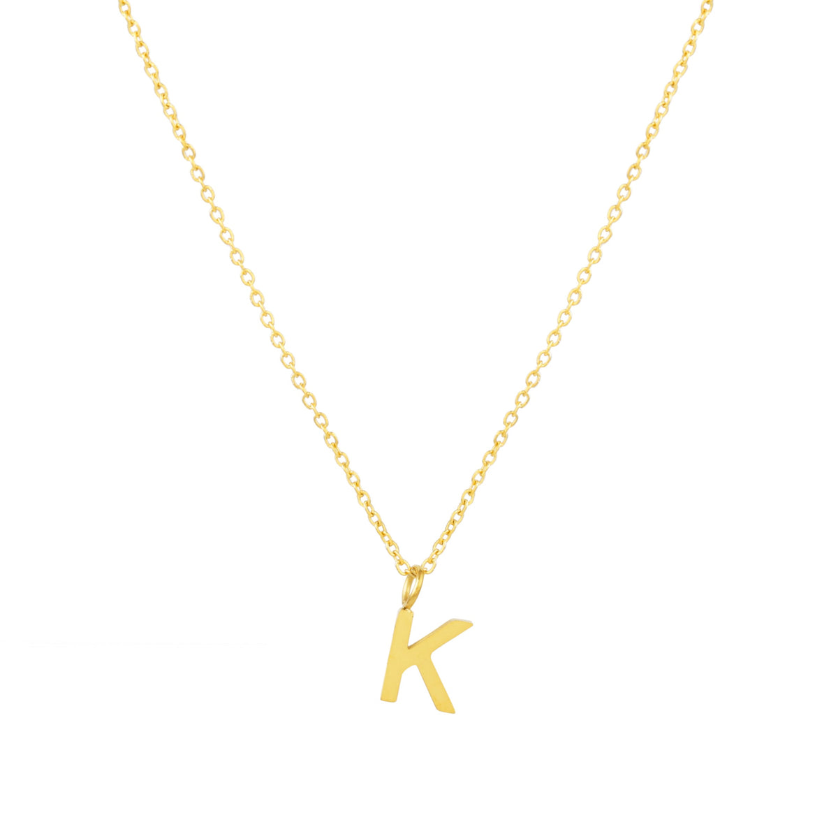Bruce & Co Initial Letter Pendant Necklace, A–Z, 45 cm