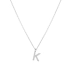 Bruce & Co Initial Letter Pendant Necklace, A–Z, 45 cm