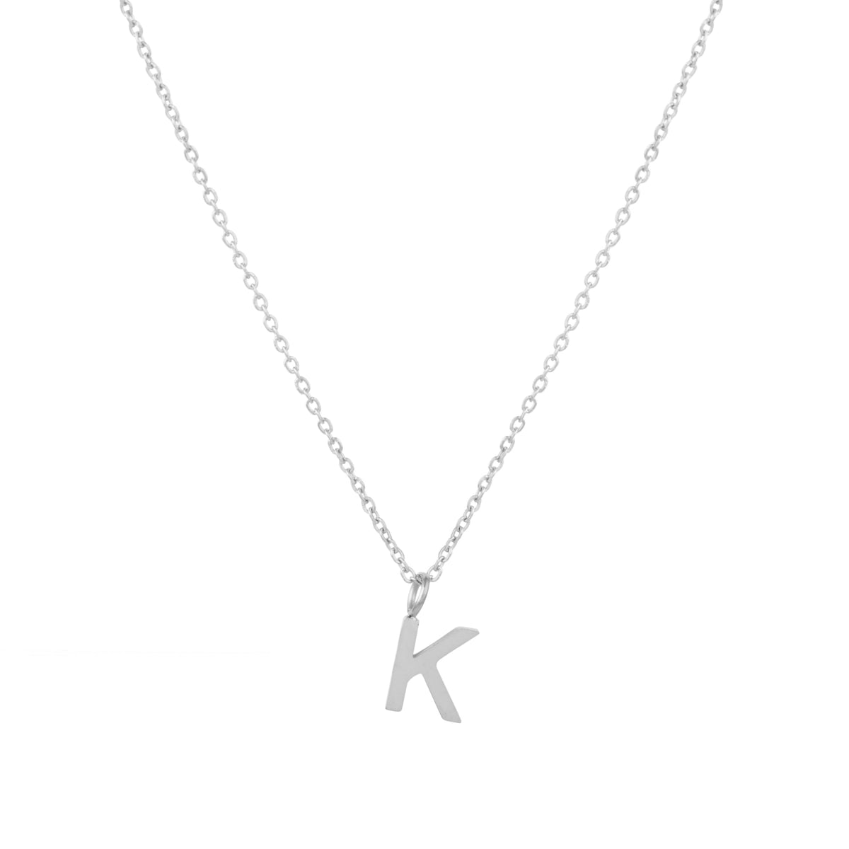 Bruce & Co Initial Letter Pendant Necklace, A–Z, 45 cm