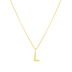 Bruce & Co Initial Letter Pendant Necklace, A–Z, 45 cm