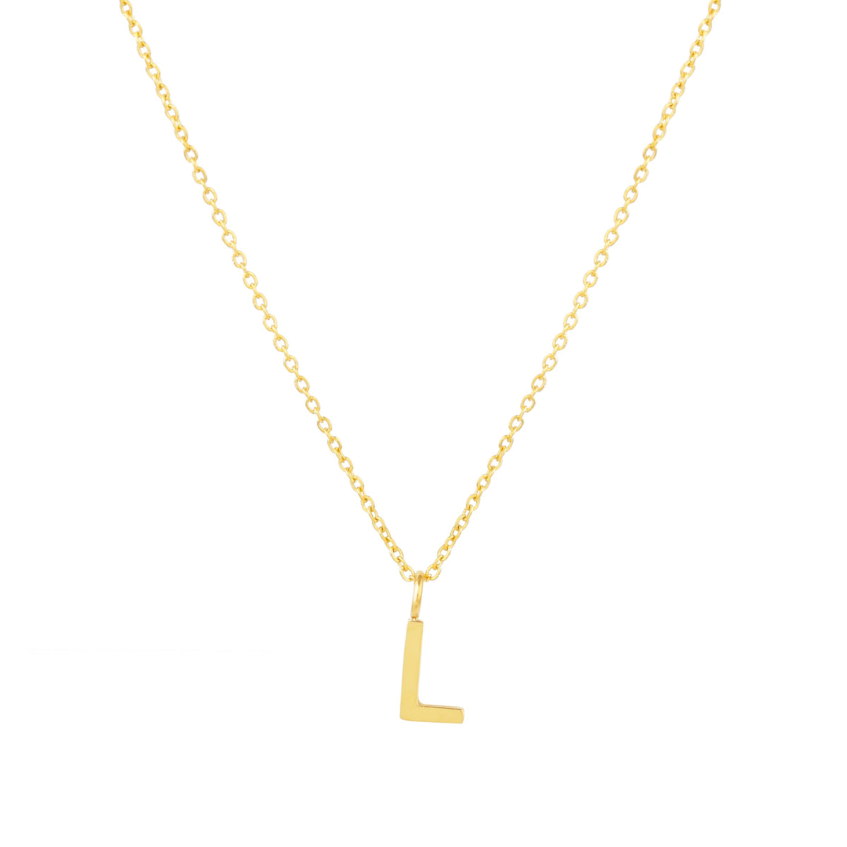 Bruce & Co Initial Letter Pendant Necklace, A–Z, 45 cm