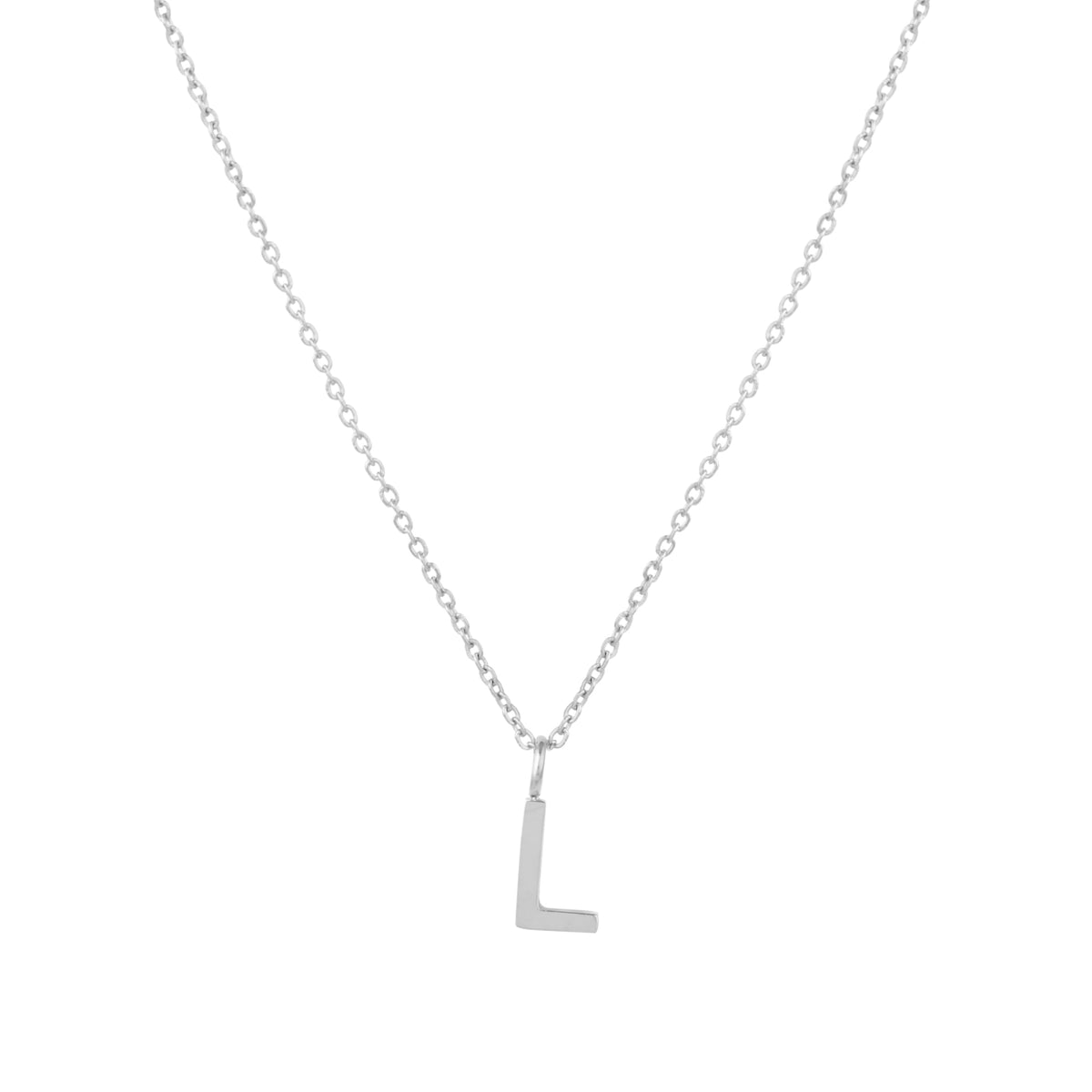 Bruce & Co Initial Letter Pendant Necklace, A–Z, 45 cm