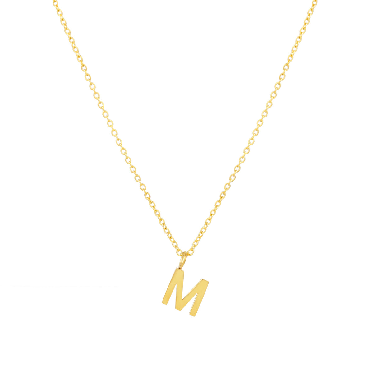 Bruce & Co Initial Letter Pendant Necklace, A–Z, 45 cm