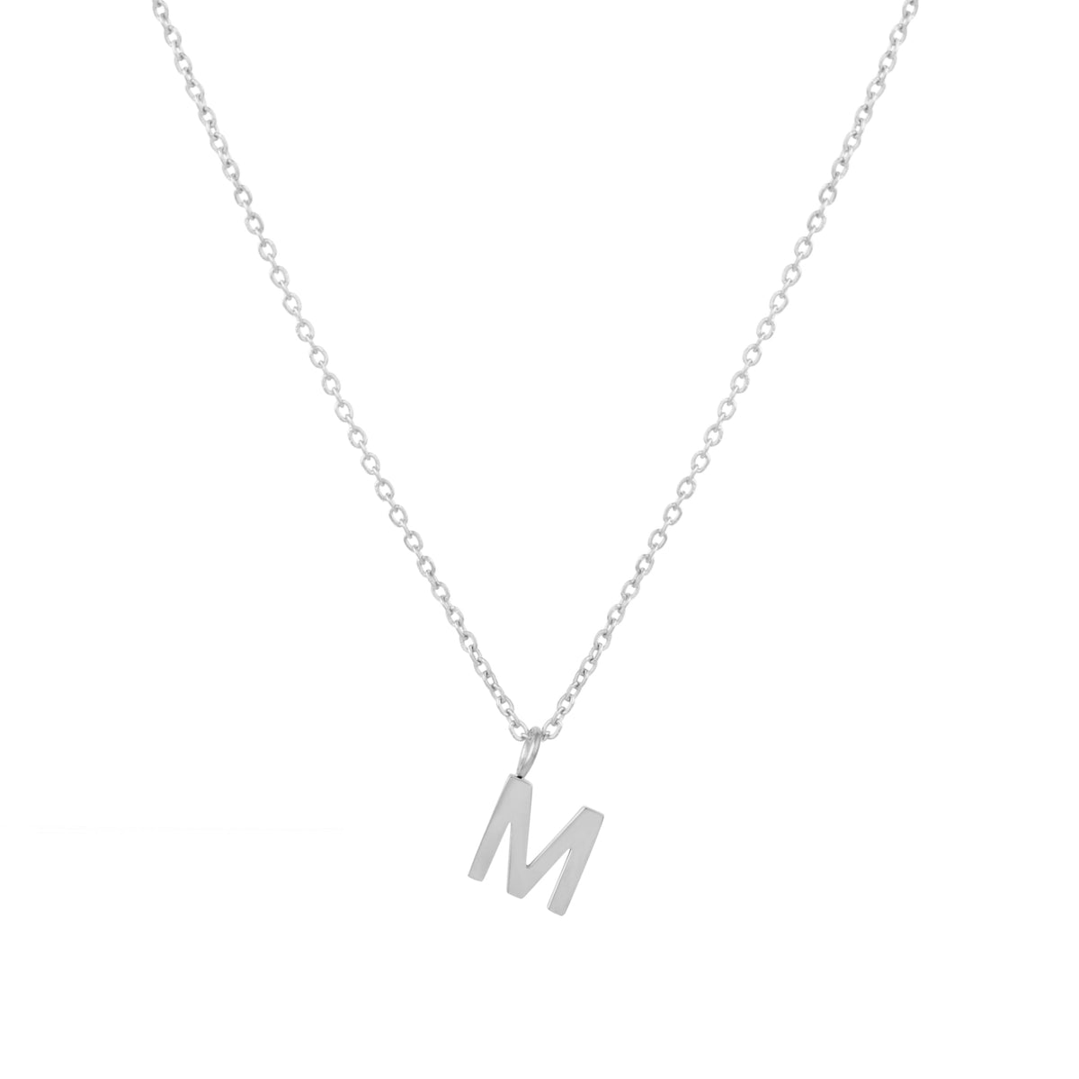 Bruce & Co Initial Letter Pendant Necklace, A–Z, 45 cm
