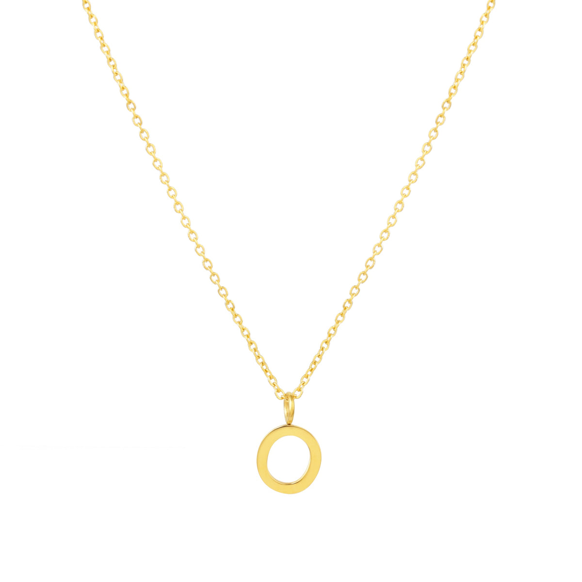 Bruce & Co Initial Letter Pendant Necklace, A–Z, 45 cm
