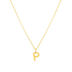 Bruce & Co Initial Letter Pendant Necklace, A–Z, 45 cm
