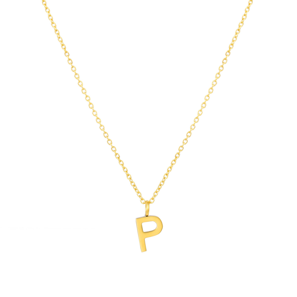 Bruce & Co Initial Letter Pendant Necklace, A–Z, 45 cm